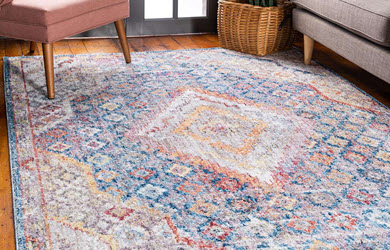 colorful clean area rug 