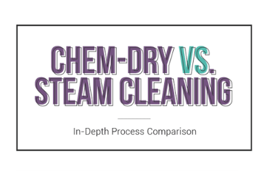 Chem-Dry's Hot Carbonating Extraction Process versus Steam Cleaning