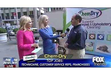 Chem-Dry fetured on Fox & Friends