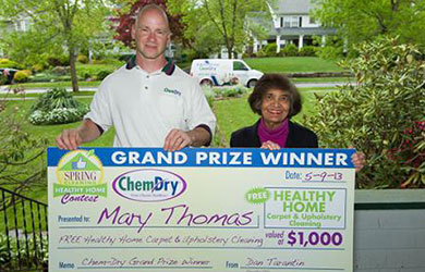 Spring Chem-Dry contest winner 2013