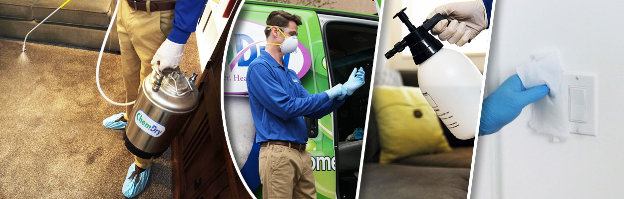 Chem-Dry now offers Sanitizing Service for Residential and Commercial customers