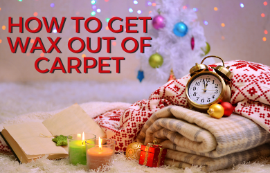 How to get wax out of carpet