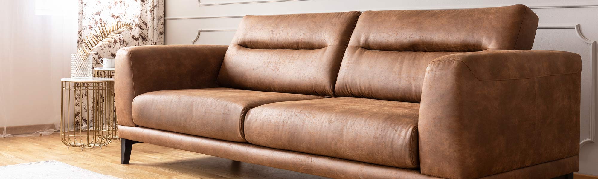 leather couch