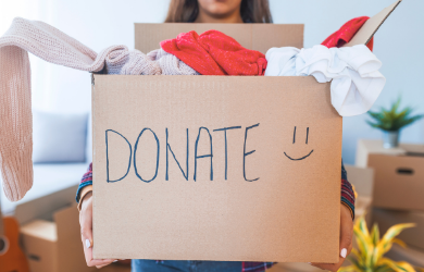 Donate Items to a Local Shelter