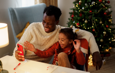 FaceTime at Christmas