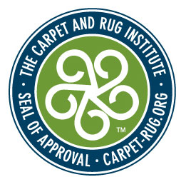 The Carpet and Rug institute seal of approval carpet-rug.org