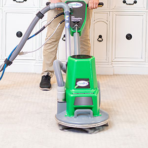 Superior carpet cleaning using Hot Carbonating Extraction by Chem-Dry